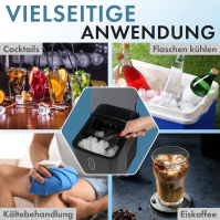 Výrobník ledu Clatronic EWB 3798 BK, 120 W, 1,1 l, černý