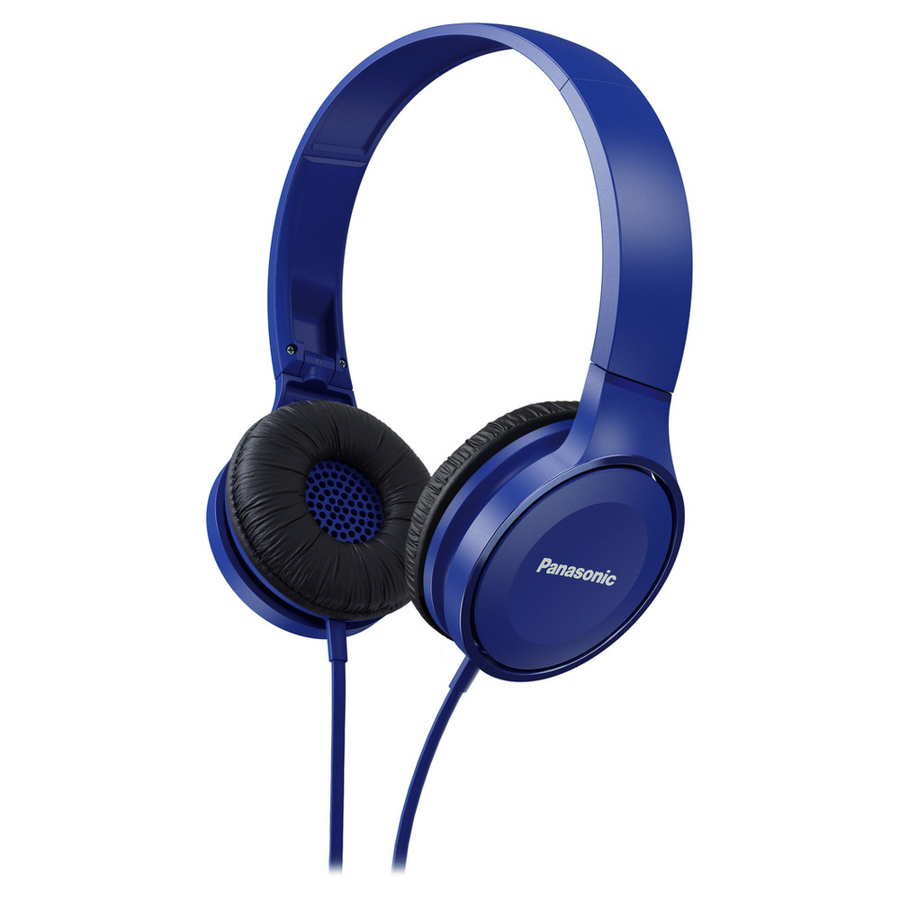 Sluchátka přes hlavu Panasonic RP-HF100E-A, modrá