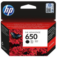 Inkoustová náplň HP 650, 360 stran (CZ101AE), černá