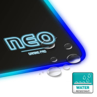 Podložka pod klávesnici a myš Connect IT NEO RGB, vel. L 80 x 30 cm (CMP-3100-LG), černá