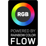 Podložka pod klávesnici a myš Connect IT NEO RGB, vel. L 80 x 30 cm (CMP-3100-LG), černá