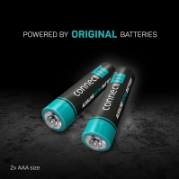 Myš Connect IT CI-1224, optická, 800-1600 DPI, červená