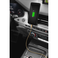 Kabel Connect IT Wirez Steel Knight USB/USB-C, ocelový, opletený, 1 m (CCA-5010-GD), zlatý