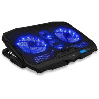 Chladící podložka pro NTB Connect IT FrostWind do 15,6" (CCP-2200-BK), černá/modrá