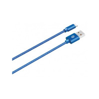 Datový kabel Aligator Premium USB/USB-C, 1 m (DATKP15), modrý