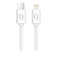 Datový kabel Aligator Power 3A, USB-C/Lightning, 1 m, DATKP34, bílý