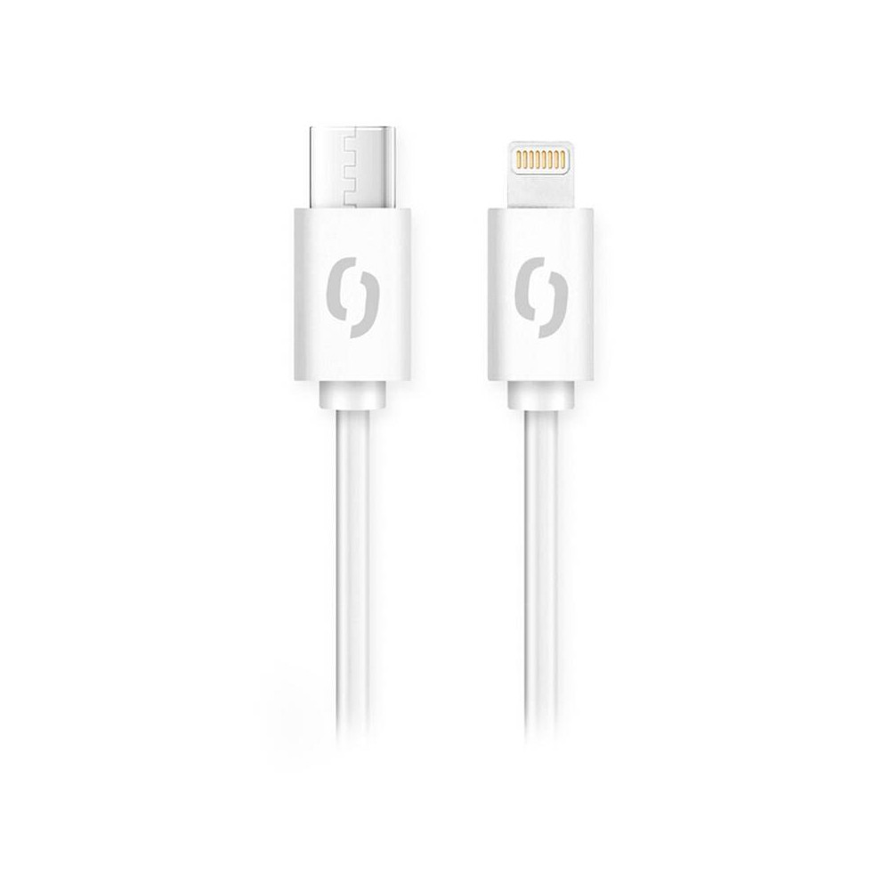 Datový kabel Aligator Power 3A, USB-C/Lightning, 1 m, DATKP34, bílý