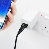 Adaptér Baseus z USB-A na USB-C, OTG, 5A, černý