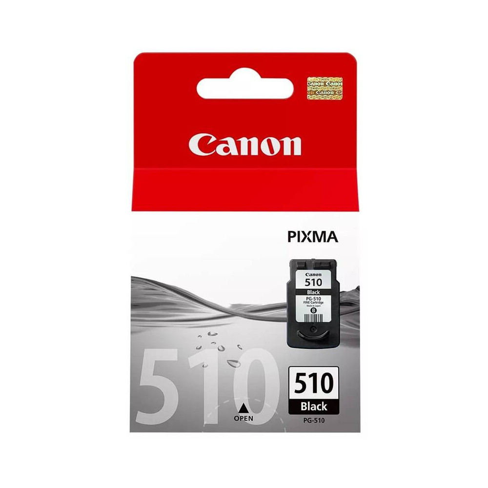Inkoustová náplň Canon PG-510Bk, 9 ml, 220 stran (2970B001), černá