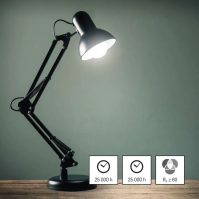 LED žárovka E27, 11 W (100 W), Filament A60, 1 521 lm, neutrální bílá