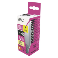 LED žárovka E14, 4 W (32 W), svíčka, 350 lm, Emos ZQ3210, čirá, teplá bílá