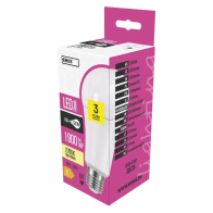 LED žárovka E27, 17 W (120 W), Classic A67, 1 900 lm, teplá bílá