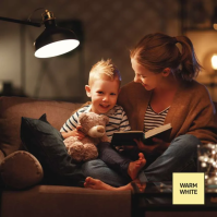 LED žárovka E27, 17 W (120 W), Classic A67, 1 900 lm, teplá bílá