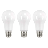 LED žárovka E27, 10,7 W (75 W), Classic A60, 1 060 lm, neutrální bílá, 3 ks