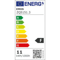 LED žárovka E27, 10,7 W (75 W), Classic A60, 1 060 lm, neutrální bílá, 3 ks