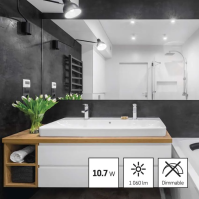 LED žárovka E27, 10,7 W (75 W), Classic A60, 1 060 lm, neutrální bílá, 3 ks