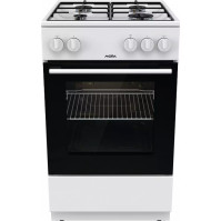 Plynový sporák Mora P 2240 AW, A, 50 cm, 70 l, bílý