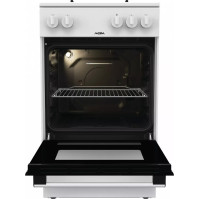 Plynový sporák Mora P 2240 AW, A, 50 cm, 70 l, bílý