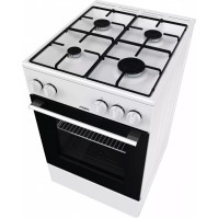 Plynový sporák Mora P 2240 AW, A, 50 cm, 70 l, bílý