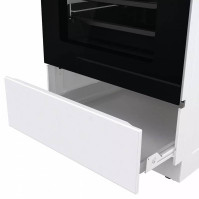 Indukční sporák Mora I 7688 BW, A, 50 cm, 70 l, 11 funkcí, bílá