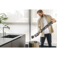 Tyčový vysavač Hoover HFX HFX10H 011, 2v1, 21,6 V, 30 min, černý/růžový