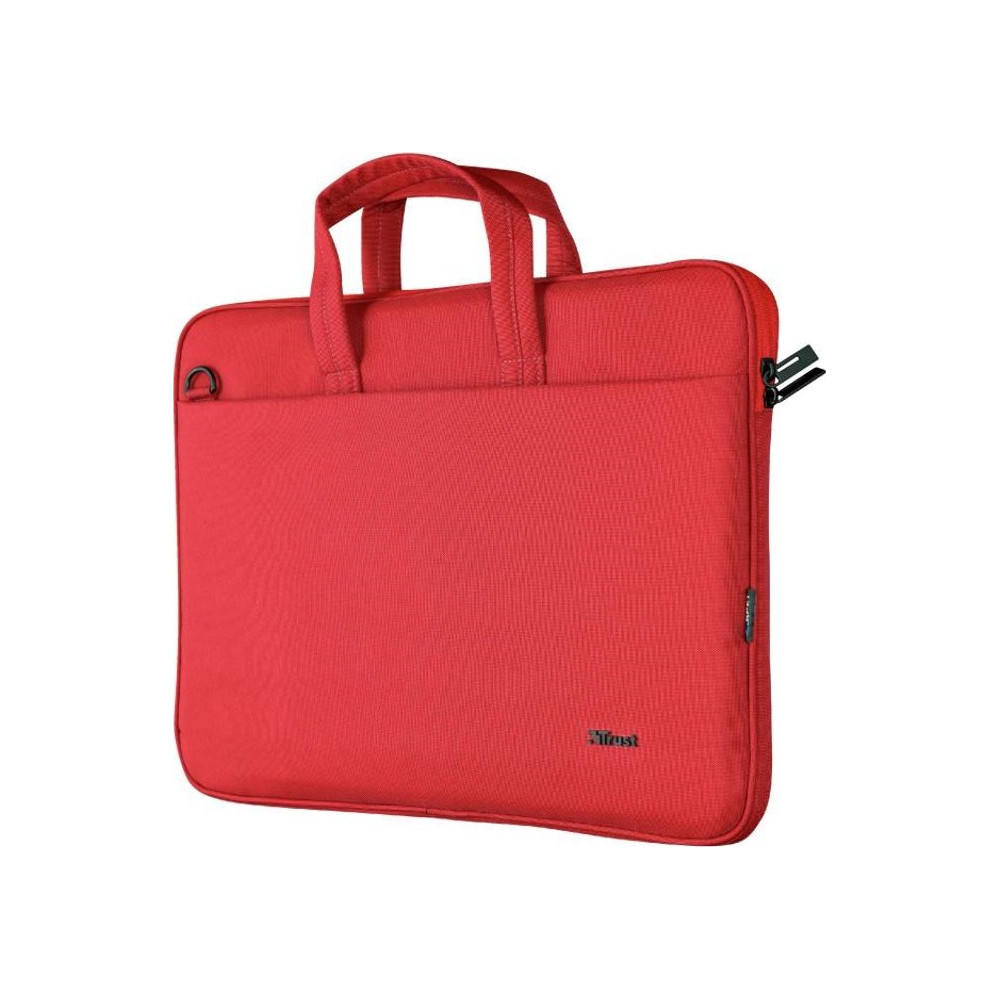 Pouzdro na notebook 16" Bologna Slim Laptop Bag Eco, Trust, červená