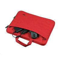 Pouzdro na notebook 16" Bologna Slim Laptop Bag Eco, Trust, červená