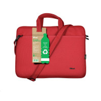 Pouzdro na notebook 16" Bologna Slim Laptop Bag Eco, Trust, červená