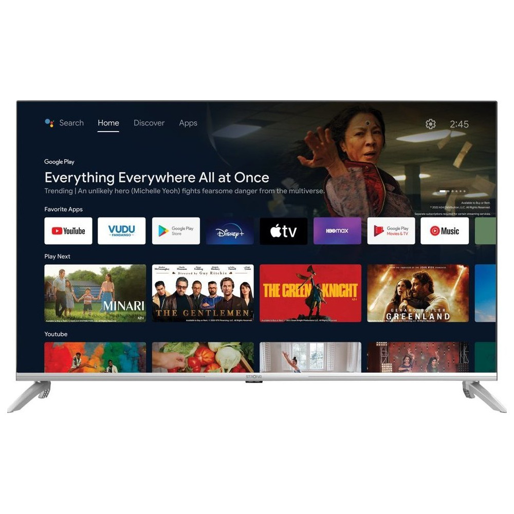 Televize TV Strong 43" LED SRT43UD6593, 109 cm, 4K Ultra HD