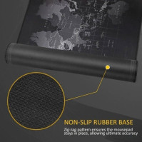 Podložka pod klávesnici a myš 30 x 75 cm, mapa světa (WG 8555)