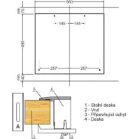 Plynová varná deska Amica DP 6413 BG, 4 plotýnky, 59 cm, černá