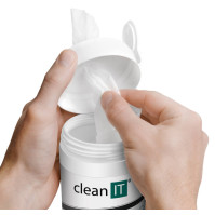 Čisticí ubrousky na LCD Clean IT CL-140, vlhčené, 100 ks