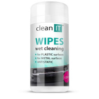 Čistící ubrousky na plasty Clean IT CL-142, vlhčené, 100 ks