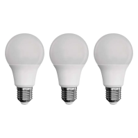 LED žárovka E27, 8,5 W (60 W), Classic A60, 806 lm, neutrální bílá, 3 ks