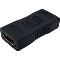 Redukce (spojka) kabelů HDMI, MKF-1283, HDMI-HDMI, V2.0, černá