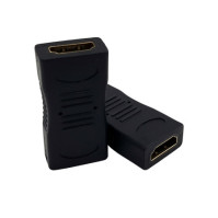 Redukce (spojka) kabelů HDMI, MKF-1283, HDMI-HDMI, V2.0, černá