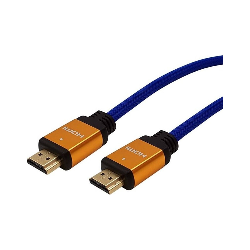 Propojovací HDMI / HDMI kabel, MKF-100522/3m, V2.0, 18 Gb/s, 3D, 1080p, Hight speed, 3 m