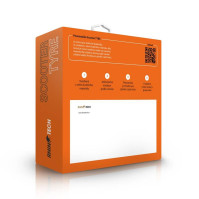 Bezdušová pneumatika RhinoTech pro Scooter, 8,5“ x 2“, černá