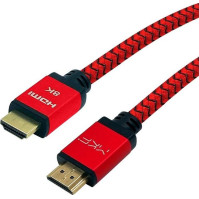 Propojovací HDMI kabel MKF-H8KHDMI21/1,5m, V2.1, 8K / 60 Hz, 48 Gb/s, 3D, 4320p, 1,5 m