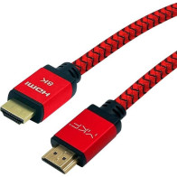 Propojovací HDMI kabel MKF-H8KHDMI21/1,5m, V2.1, 8K / 60 Hz, 48 Gb/s, 3D, 4320p, 1,5 m