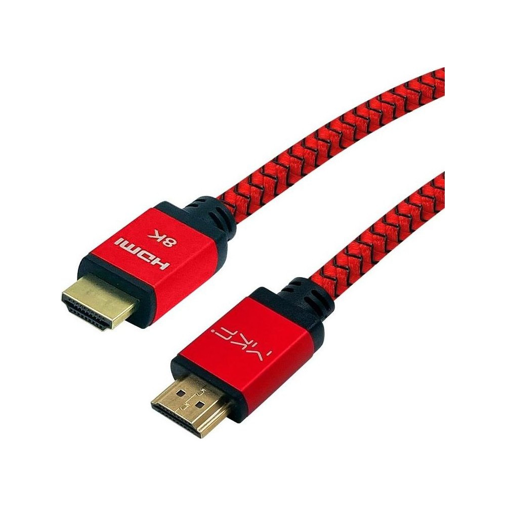Propojovací HDMI kabel MKF-H8KHDMI21/1,5m, V2.1, 8K / 60 Hz, 48 Gb/s, 3D, 4320p, 1,5 m