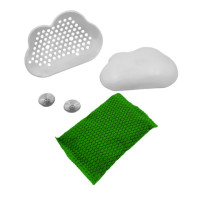 Pohlcovač pachů do lednice s bambusovým uhlím MKF-24PP1W, bílý