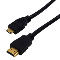 Propojovací HDMI / mini HDMI kabel, MKF-101303/1,8m, V2.0, 18 Gb/s, 3D, 1080p, Hight speed, 1,8 m