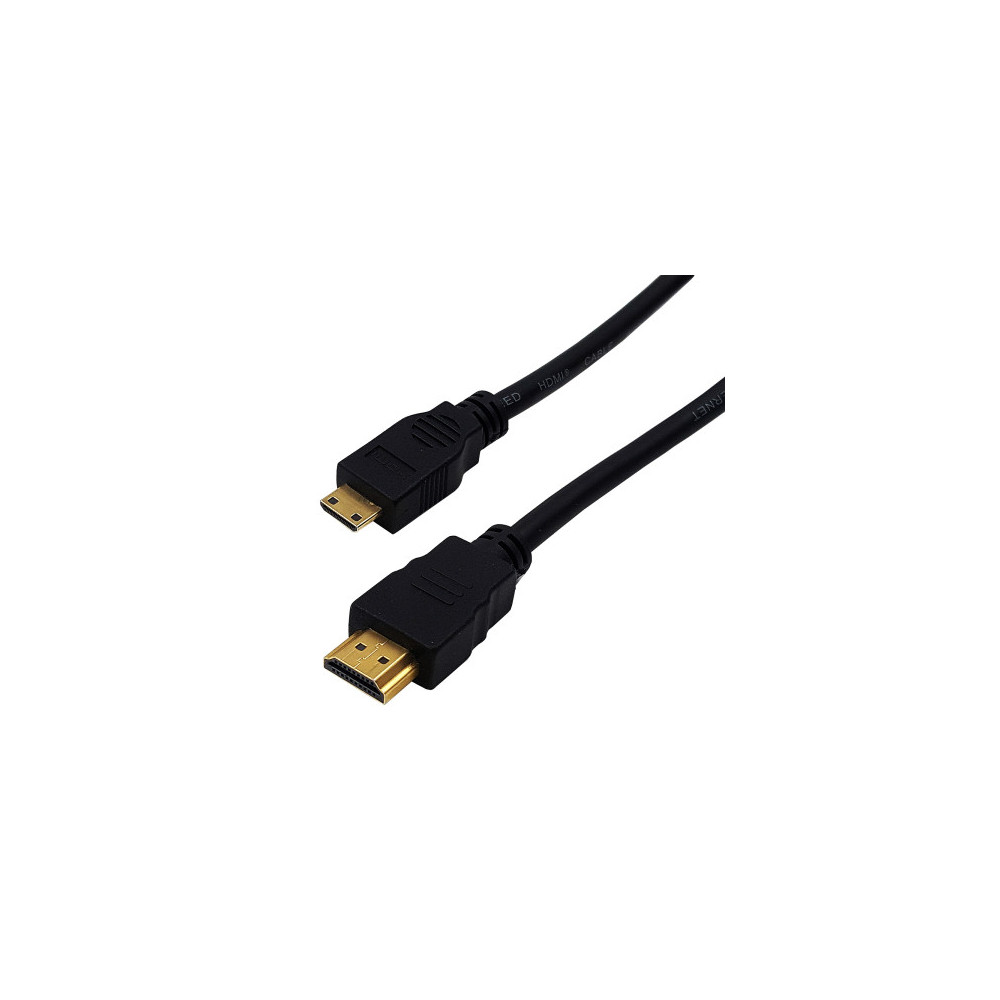Propojovací HDMI / mini HDMI kabel, MKF-101303/1,8m, V2.0, 18 Gb/s, 3D, 1080p, Hight speed, 1,8 m