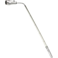 Teleskopická magnetická ruční svítilna WG 7 LED (WG 12041), stříbrná