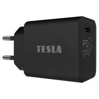 Nabíječka do sítě Tesla Power Charger T100, USB-C PD 3.0, 20 W (8595689802295), černá