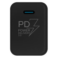 Nabíječka do sítě Tesla Power Charger T100, USB-C PD 3.0, 20 W (8595689802295), černá