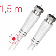 SAT kabel F-vidlice 90 dB, 1,5 m (Hama 205063)
