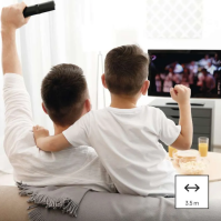 Anténní koaxiální kabel stíněný 3,5m – úhlová vidlice (90°), 3,5 m