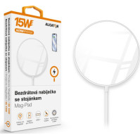 Bezdrátová nabíječka Aligator AMS01WT Magsafe, Mag-Pad, 15 W, bílá